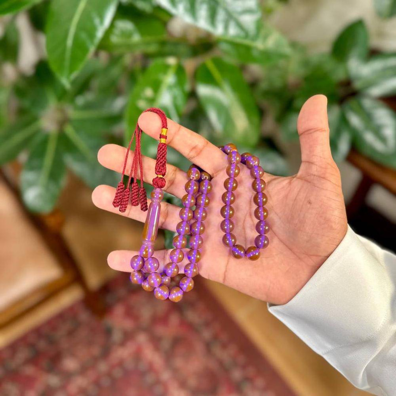 مسباح بكلايت حرباء تفصال عنابي