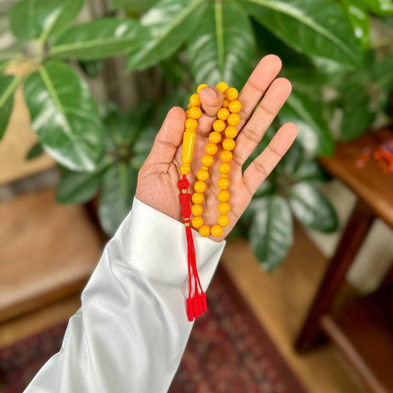 مسباح بكلايت كركمي 33 تفصال أحمر