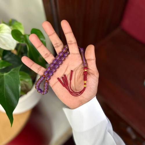 مسباح بكلايت حرباء 33 تفصال عنابي