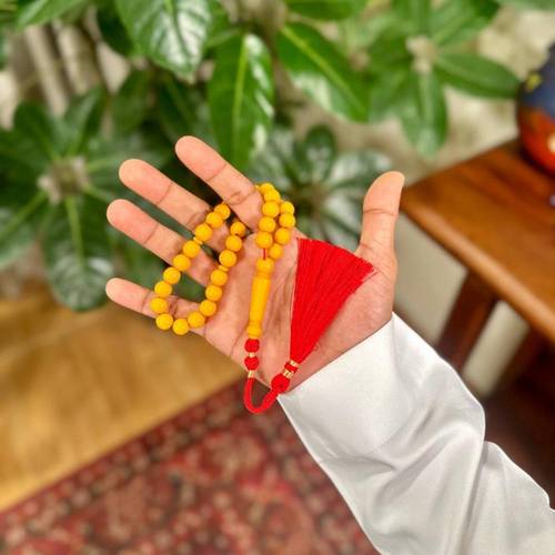 مسباح بكلايت كركمي 33 كركوشة حمراء