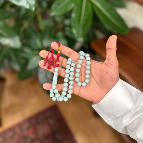  مسباح بكلايت نعناعي تفصال عنابي