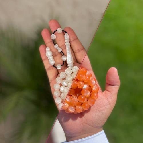 مسباح بي كولم برتقالي (يتغير لونه مع الشمس)