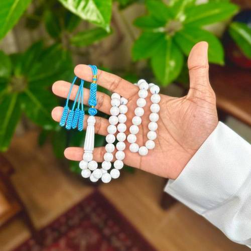مسباح بكلايت أبيض تفصال