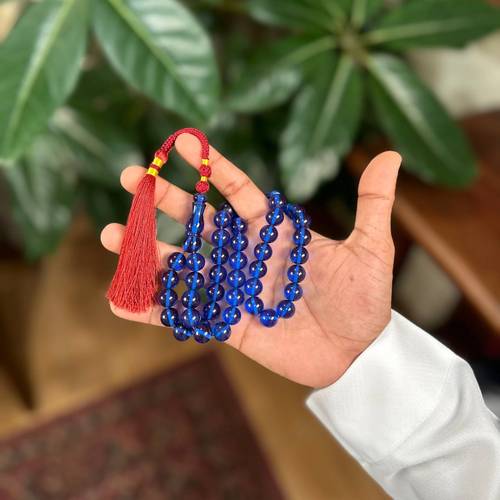 مسباح فاتوران أزرق شفاف كركوشة
