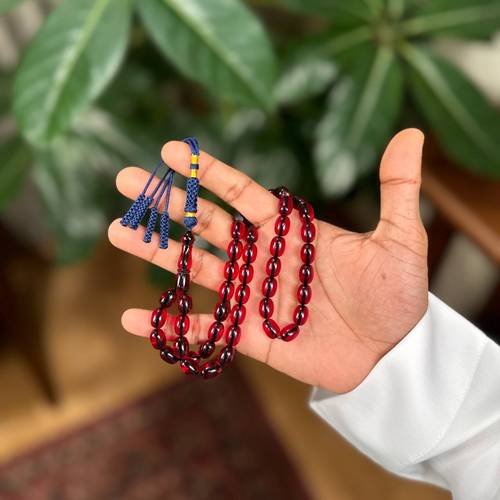 مسباح فاتوران أحمر صنوبري تفصال كحلي