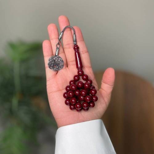 مسباح بكلايت عنابي 33 غامق