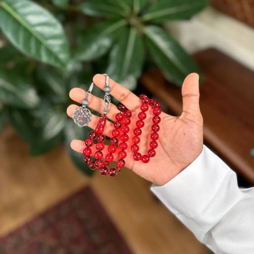 مسباح زعفراني برتقالي شفاف