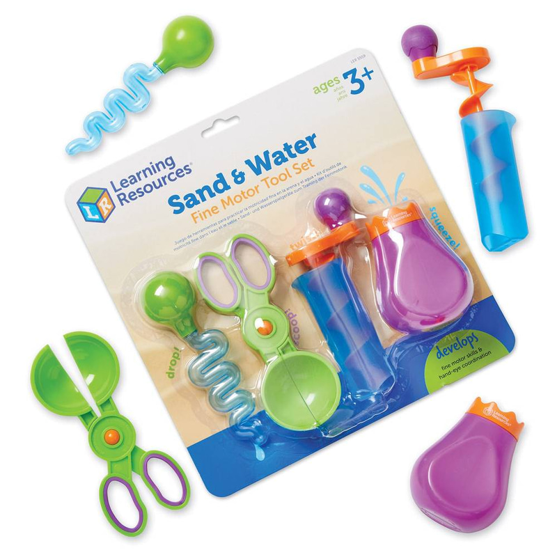 Sensory Sand & Water Tools Kit (Fine Motor Skills & Creativity Development)