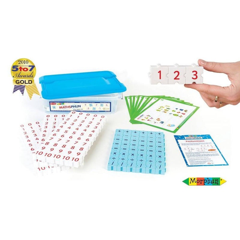 طقم عمليات رياضية – جمع، طرح، ضرب، قسمة (213 قطعة)