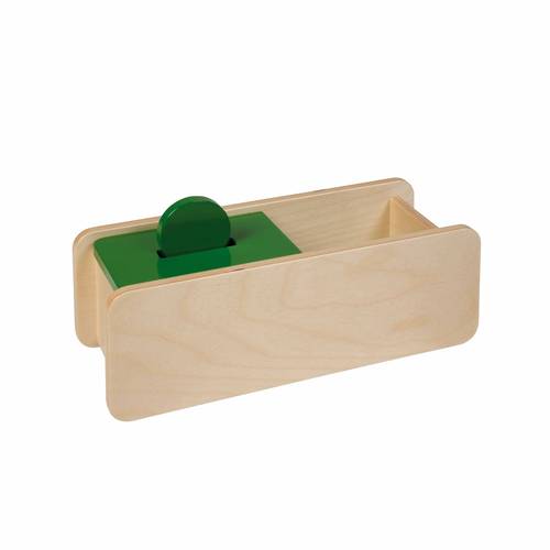 Imbucare Box with Flip Lid – 1 Slot (Insert Disc, Flip Lid to Expose)