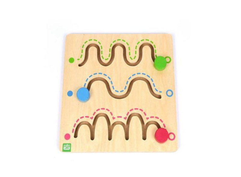 تعليم الكتابة لألطفال الصغار - 1  Toddler Tracking Board - Level 1