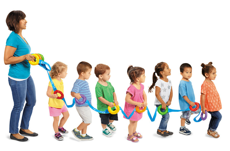 حبل مشي بحلقات – 10 حلقات (فينيل ناعم)