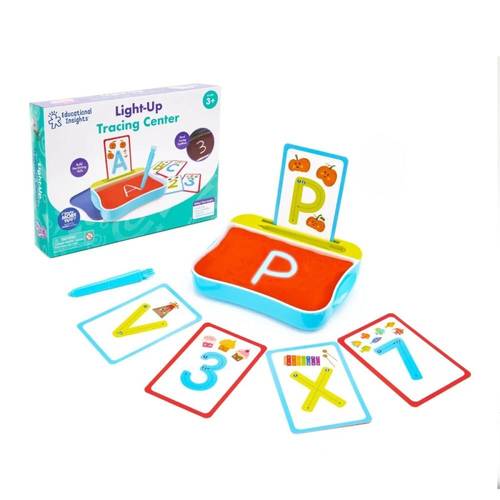 Light-Up Learning Board for Practicing Writing Letters and Numbers
