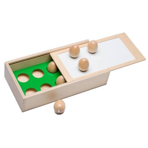 Magnetic Counting Eggs – 10 Wooden Eggs (Magnetic Egg Box with Whiteboard Surface, Solve Equations & Check by Counting)