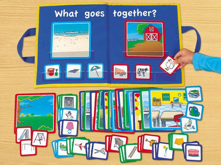 Ready-to-Go Pocket Chart Activity - Categorizing (64 Cards)