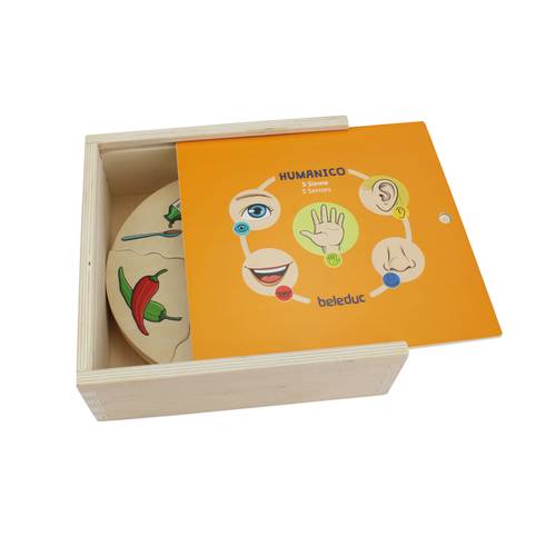 Five Senses Puzzle – Vision, Hearing, Smell, Taste, Touch