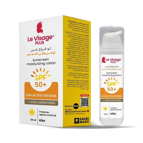 Le Visage Plus Sunscreen Lotion SPF 50+ 50ml