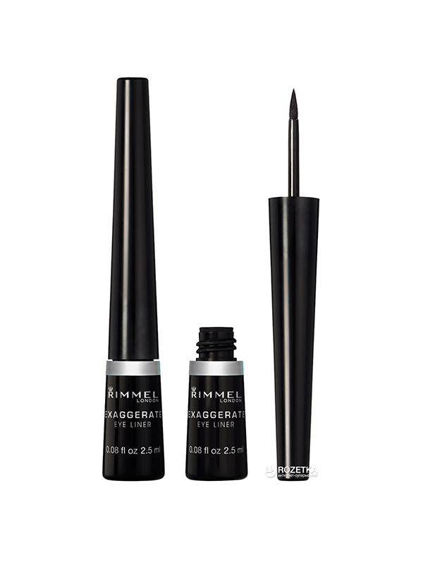 Rimmel London Exaggerate Liquid Eyeliner - Black