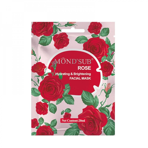 MOND'SUB Rose Whitening & Moisturizing Face Mask