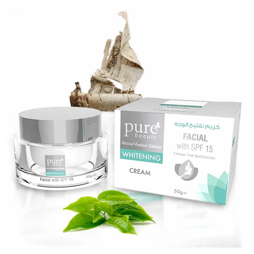 Pure Beauty Face Whitening Cream SPF15 50g