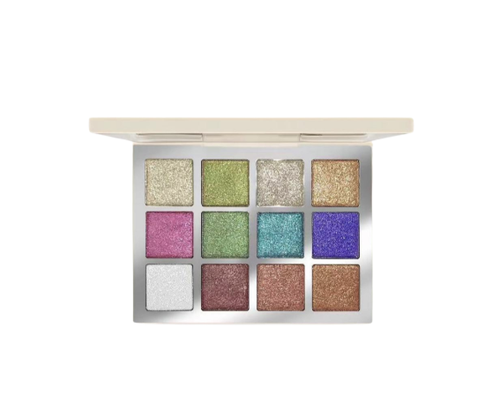 Heart Sparkle Glitter Eyeshadow Palette 12 Shades