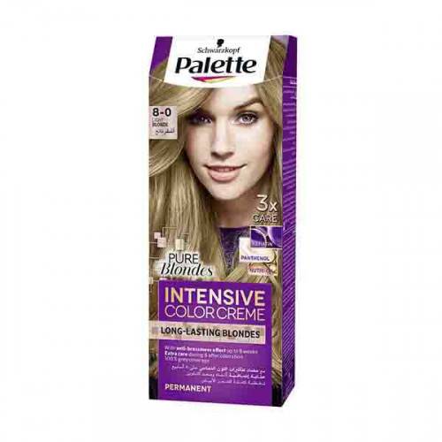 Palette ICC Cream Hair Color 8/0 Light Blonde