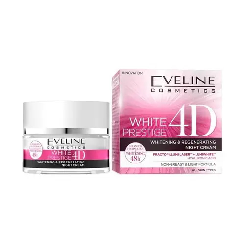 Eveline White Prestige 4D Night Whitening Cream 50ml