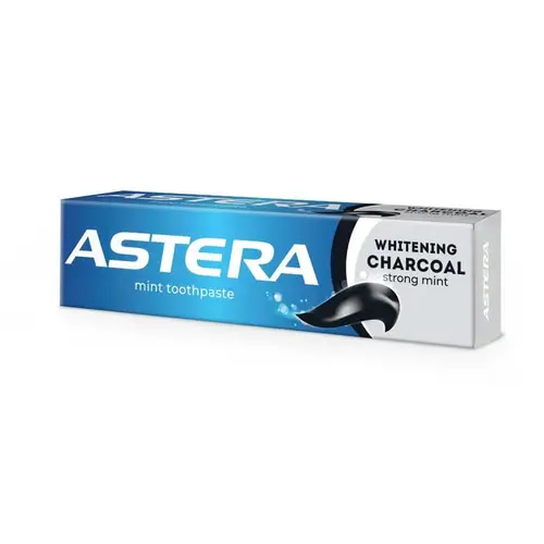Astera Asnan Charcoal Whitening Mint Toothpaste 110g