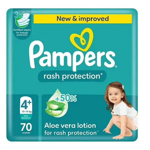 Pampers Baby Diapers Size 4 10-15kg 70pcs