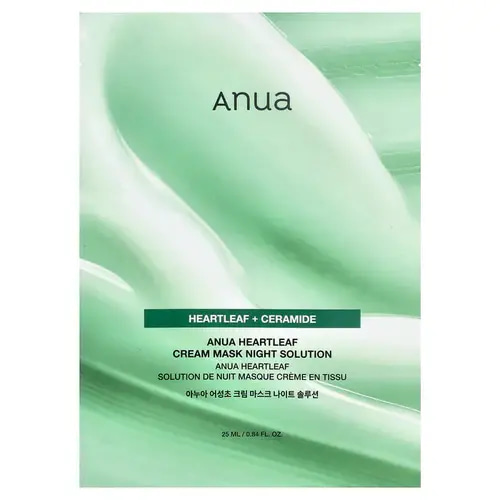 Anua Heartleaf Cream Mask Night Solution 25ml