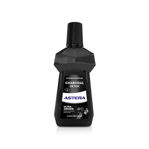 Astera Charcoal Detox Daily Mouthwash 300ml