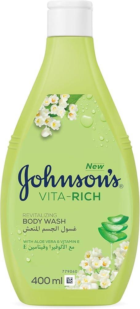 Johnson's Body Wash Vitamin E with Aloe Vera 400ml