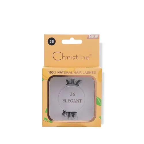 Christine Natural Hair Eyelashes No.36 Elegant