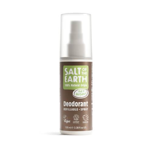 Salt Of Earth Oud & Bergamot Natural Deodorant Spray 100ml