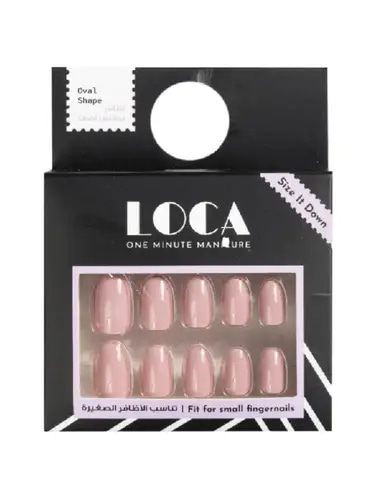 LOCA Small Oval Pink Nails N1