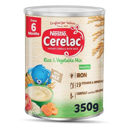 Cerelac Wheat & Vegetables Infant Cereal 350g