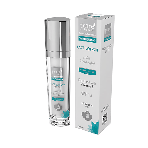 Pure Beauty Face Lightening Lotion with Sunscreen - 50ml - SPF15