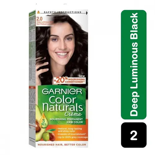 Garnier Color Naturals Deep Shiny Black No. 2.0