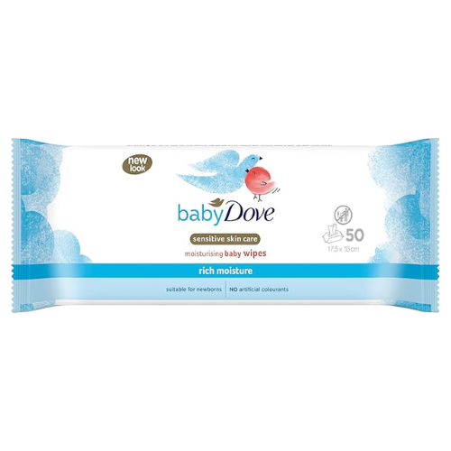 Dove Baby Rich Moisture Wipes 50 pcs
