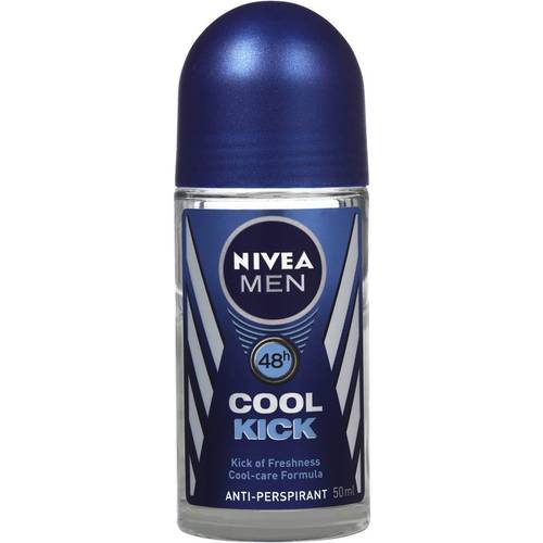 Nivea Men Cool Kick Roll On Deodorant 48h 50ml