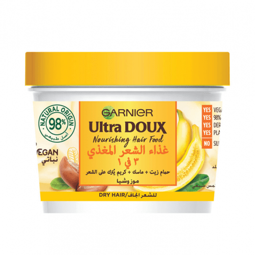 Garnier Ultra Doux Nourishing Hair Food 3 in 1 Banana & Shea - 390 ml