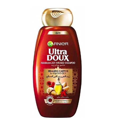 Garnier Ultra Doux Shampoo with Castor Oil and Almond 600ml