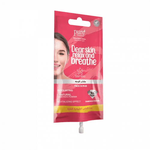 Pure Beauty Facial Scrub with Natural Diamond Powder - 15ml