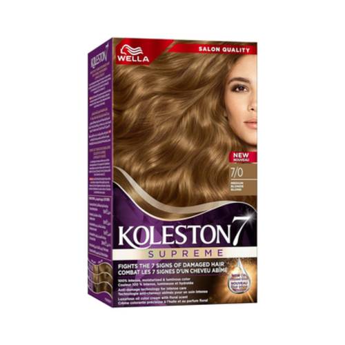 Koleston Kit Hair Color 7/0 Medium Blonde