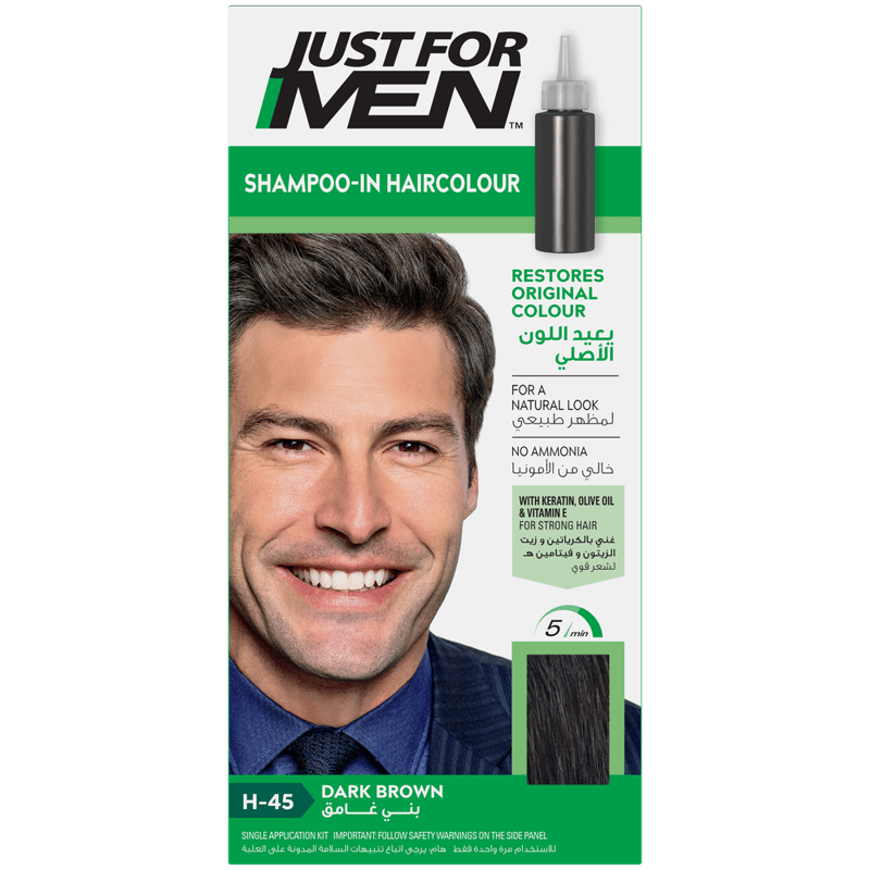 Just For Men Hair Dye Dark Brown H45