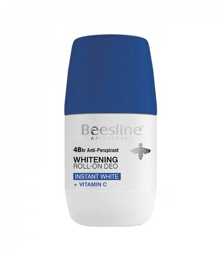 Beesline Natural Skin Lightening Roll On Deodorant Instant Brightening with Vitamin C 50ml