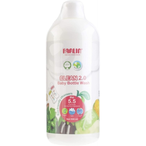 Farlin Baby Bottle, Fruit & Vegetable Cleanser 500ml
