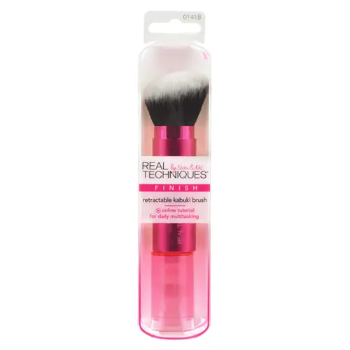 Real Techniques Retractable Kabuki Powder Brush - 01418