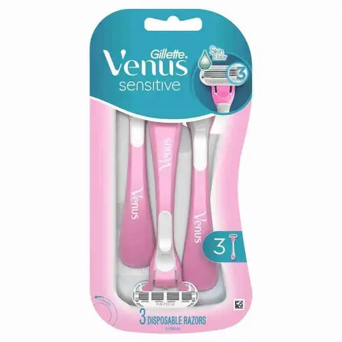 Gillette Venus Sensitive Disposable Razors 3 pcs