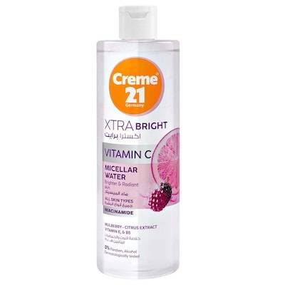 Cream 21 Extra Bright Micellar Water 400ml